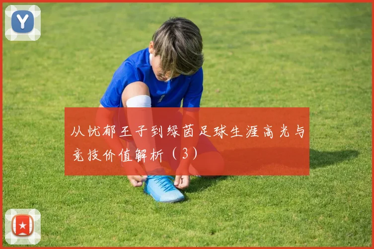 从忧郁王子到绿茵足球生涯高光与竞技价值解析（3）